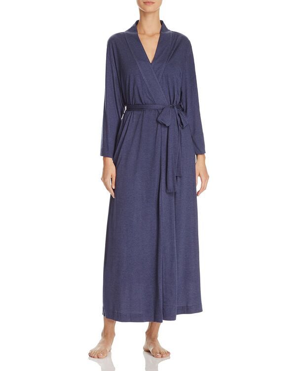 ナトリ レディース アンダーウェア ナイトウェア ニット Natori Shangri La Knit Robe Heather Navy Blue ヘザー