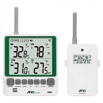 A＆D マルチチャンネルワイヤレスマルチチャンネル温湿度計 子機セット AD5664SET 11,831円