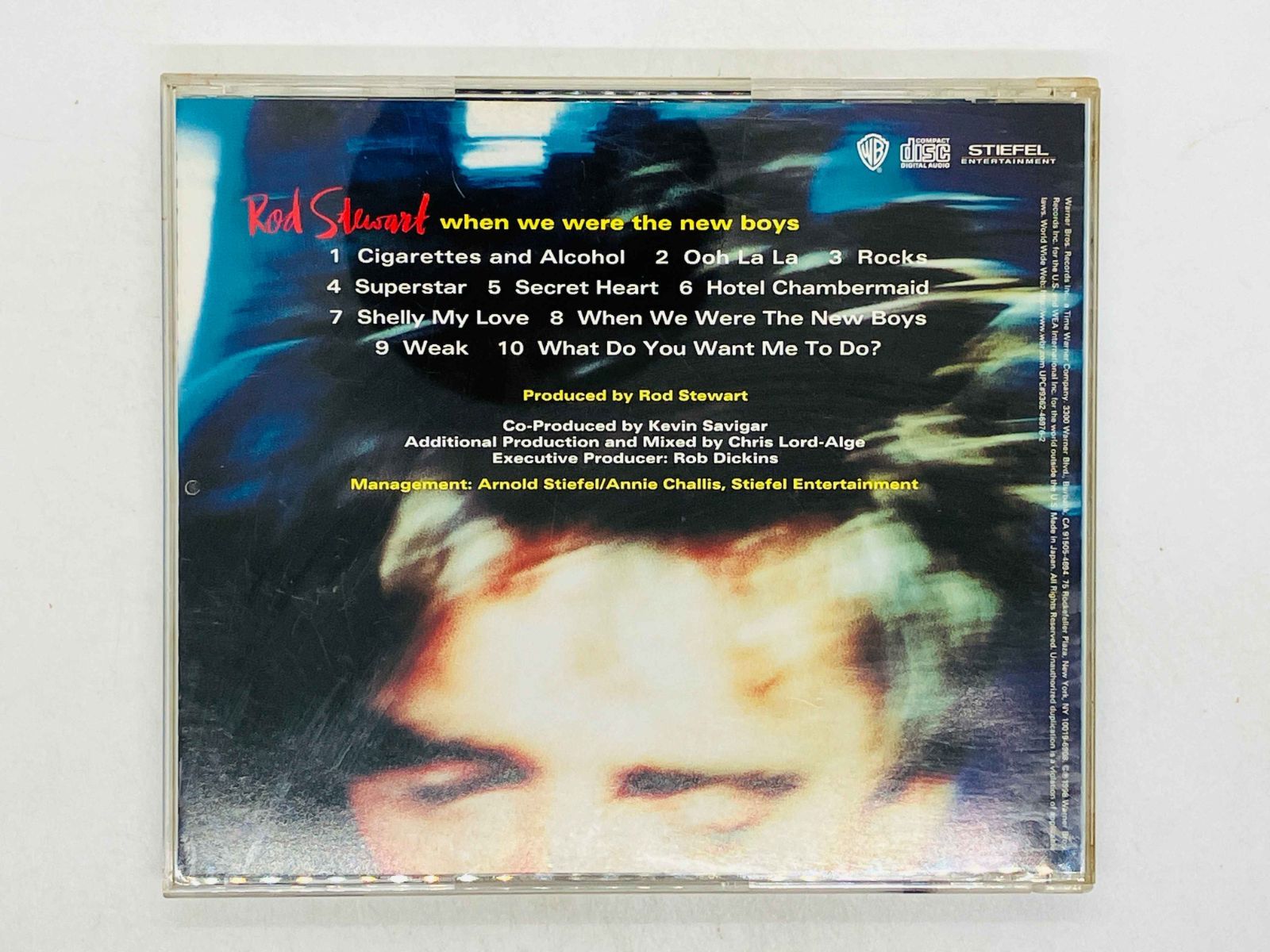 CD ロッド・スチュワート / ザ・ニュー・ボーイズ ウー・ラ・ラ1998