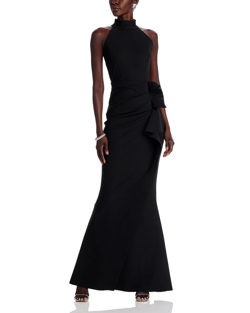 チアラ ボニ プティ ローブ レディース アンダーウェア ナイトウェア ノースリーブ Chiara Boni La Petite Robe Gudrum Sleeveless Mermaid Gown Black ブラック