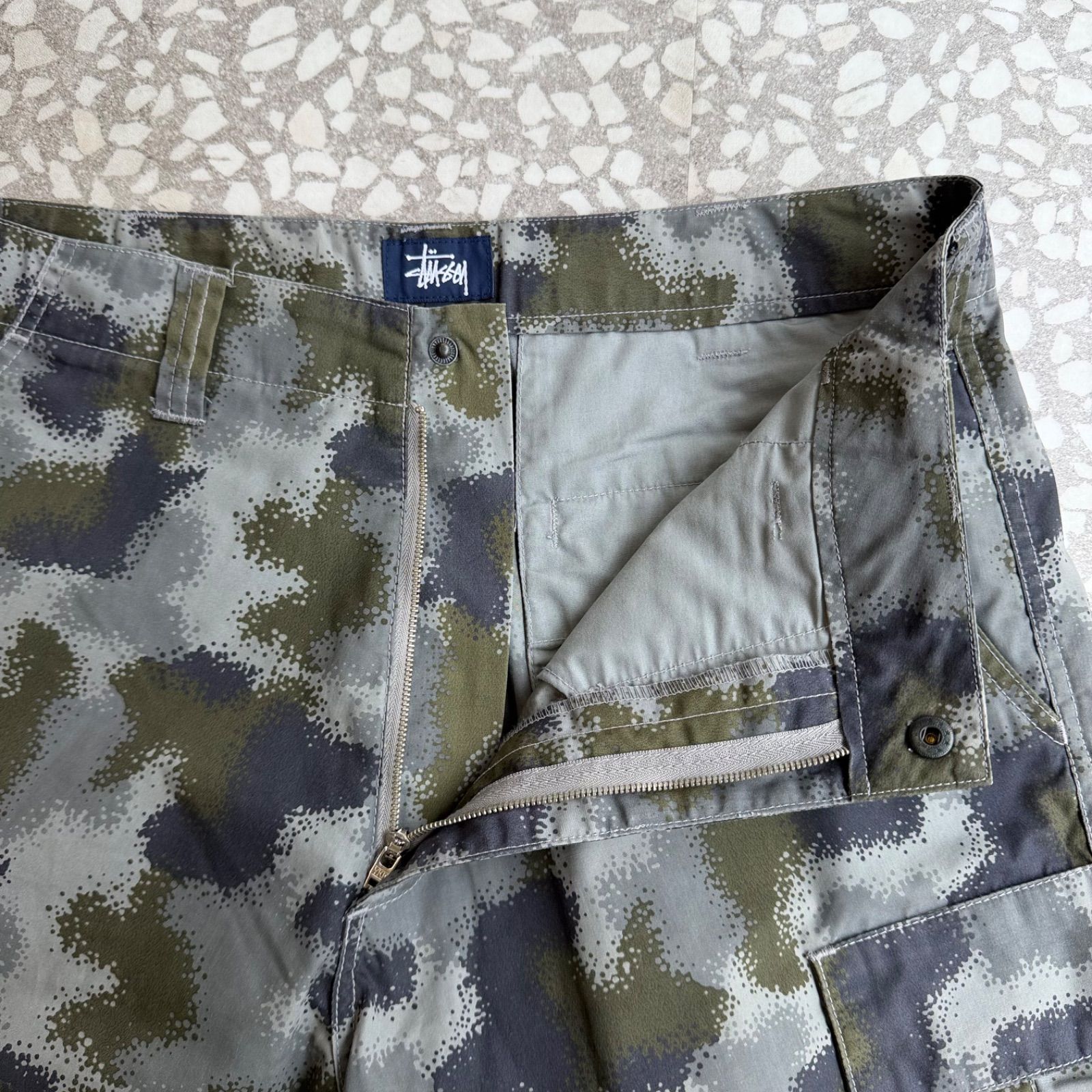90年代　Stussy 迷彩カーゴショートパンツ 32 オールドステューシー STUSSY / 90'-00's short cargo size 32 オールドステューシー