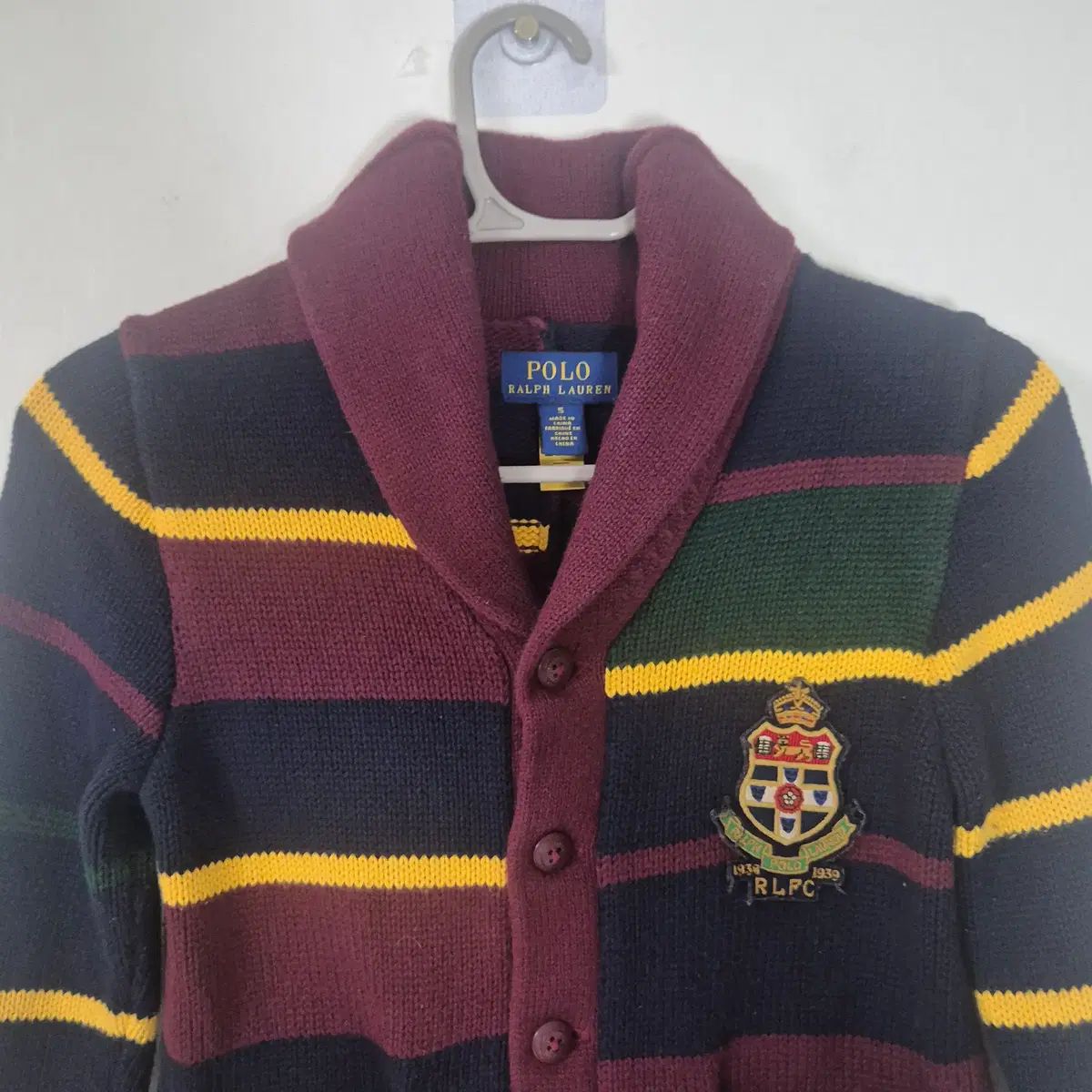 ポロラルフローレン キッズショールカラーカーディガン 120/60 ホホ店舗