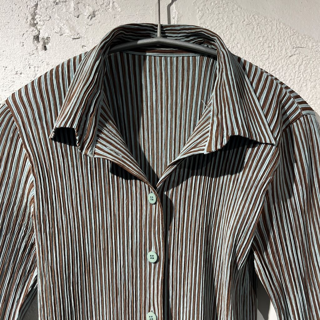 ISSEY MIYAKE イッセイミヤケ 98AW Pleats Shirt プリーツシャツ IM84