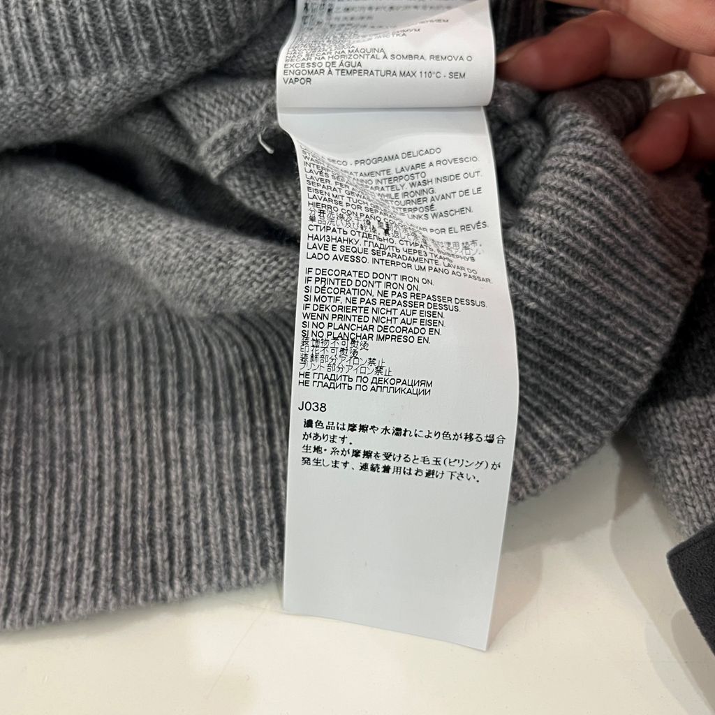 Maison Margiela メゾンマルジェラ 19AW Arm Stripe Crew Knit ニット