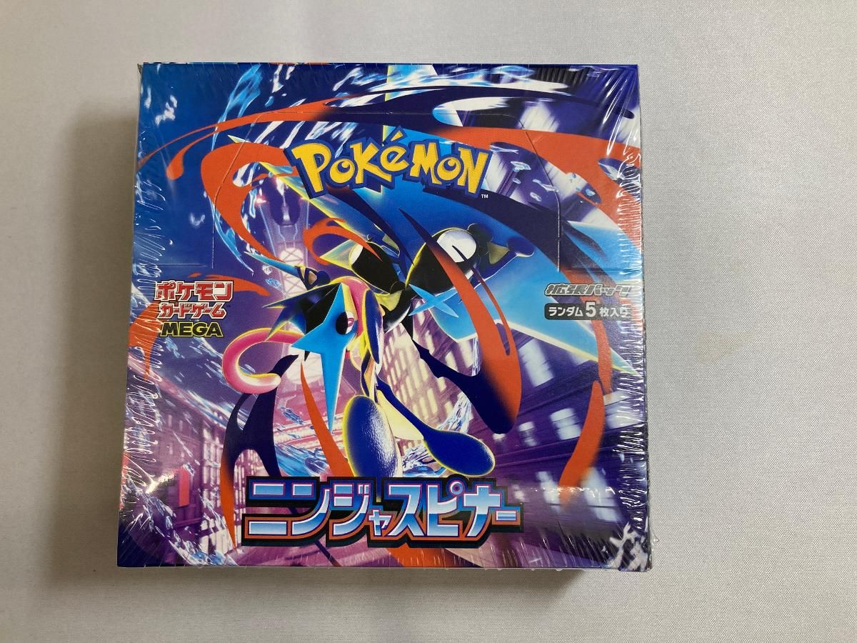 MEGA 拡張パック ニンジャスピナー (シュリンク未開封BOX) ポケモン
