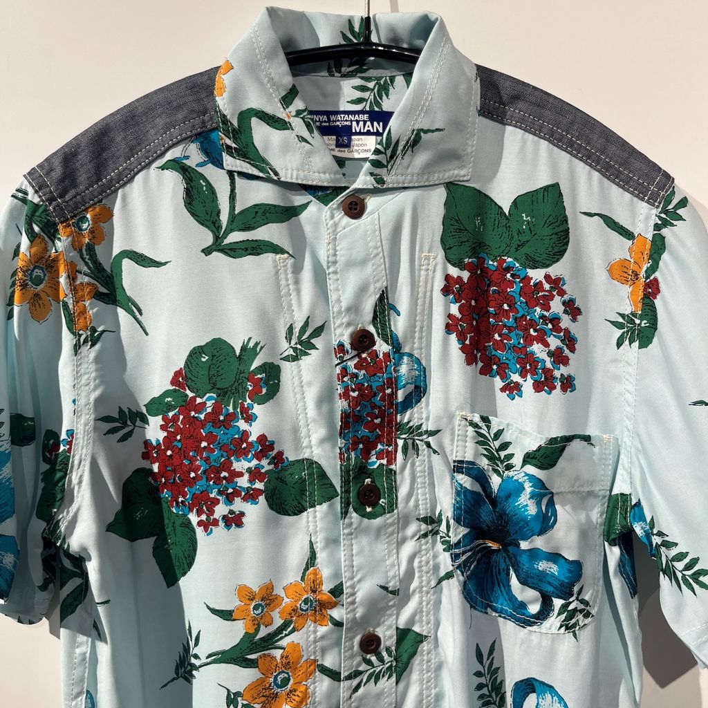 JUNYA WATANABE MAN 半袖アロハシャツ Sサイズ JUNYA WATANABE MAN ジュンヤワタナベマン 14SS Aloha Shirt アロハ