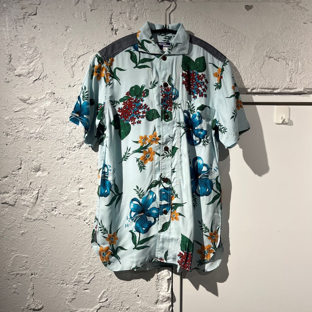 JUNYA WATANABE 半袖シャツ JUNYA WATANABE MAN ジュンヤワタナベマン 14SS Aloha Shirt アロハ