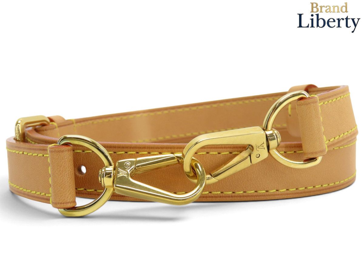 ほぼ新品】ルイヴィトン LOUIS VUITTON ヌメ革 ショルダーストラップ