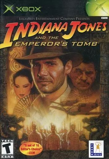 【中古】XBソフト 北米版 INDIANA JONES AND THE EMPEROR’S TOMB(国内使用不可)