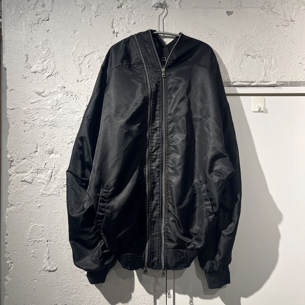 Y/PROJECT ワイプロジェクト Double Zip Nylon Bomber Jacket ボンバー
