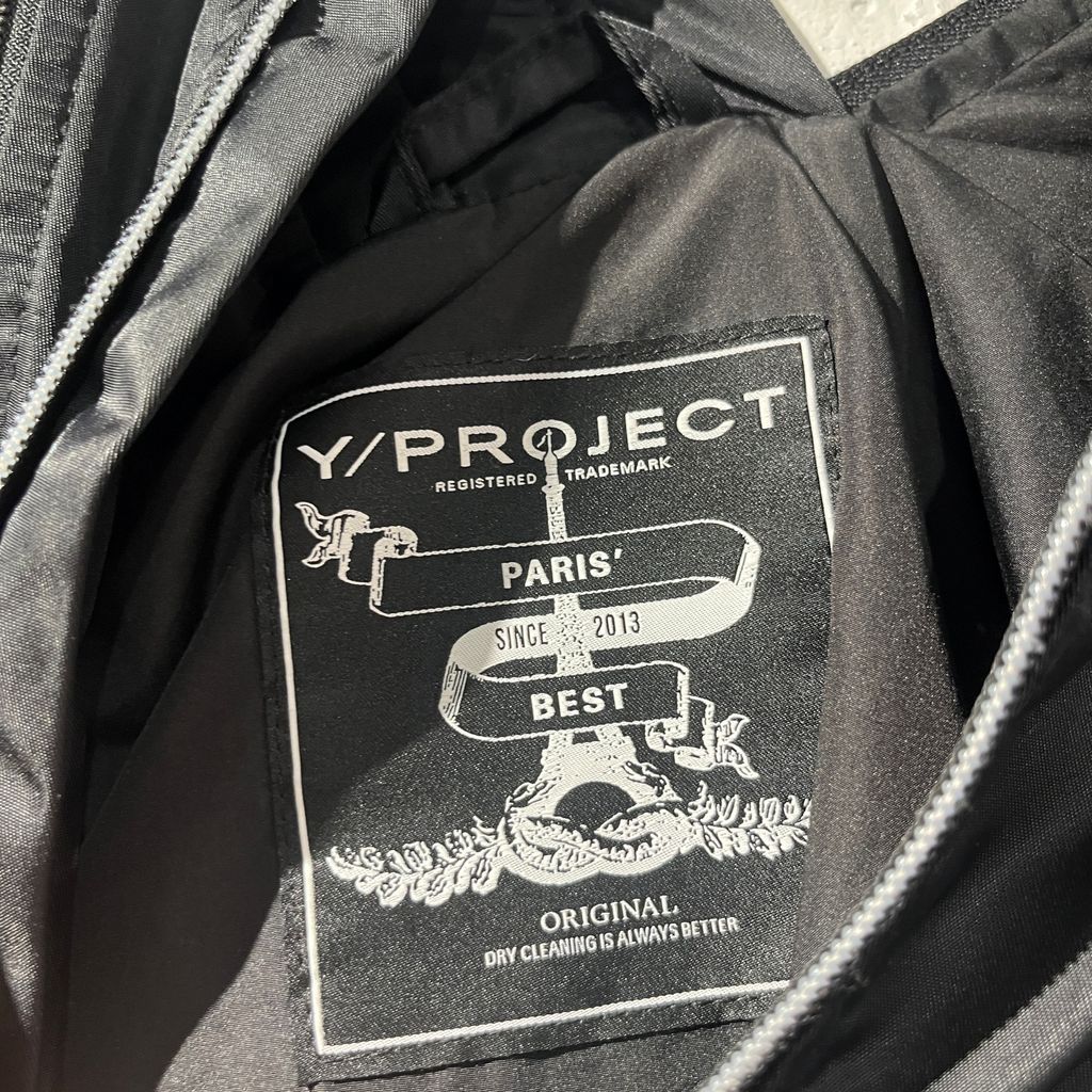Y/PROJECT ワイプロジェクト Double Zip Nylon Bomber Jacket ボンバー