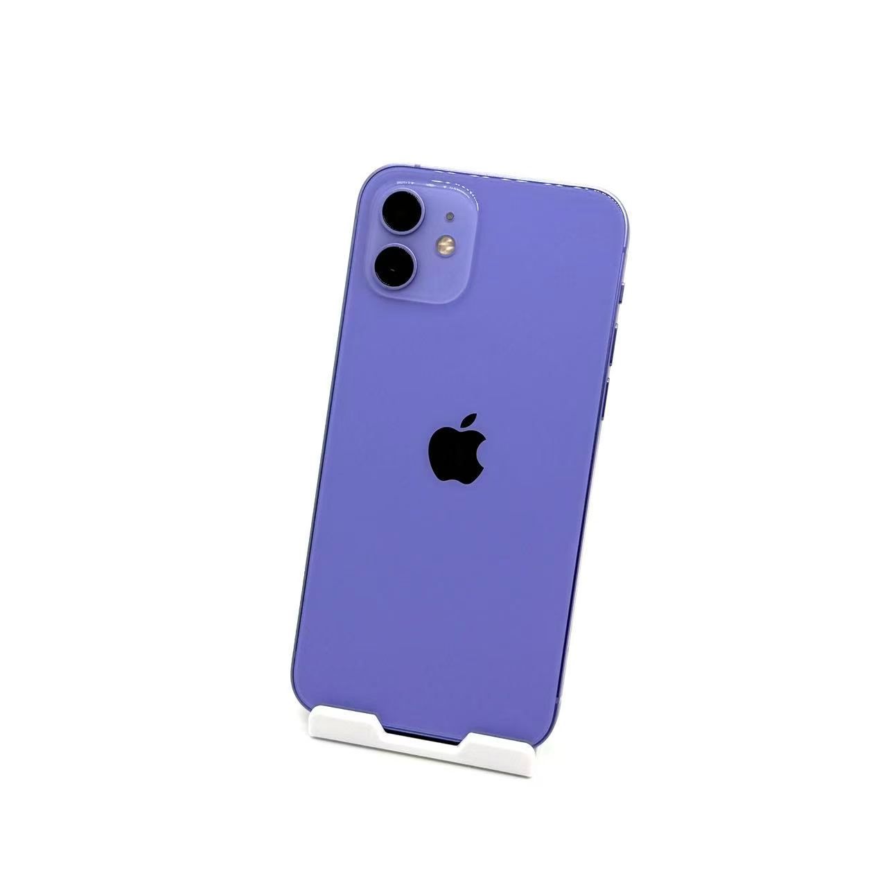 中古品Aランク】iPhone 12 64GB SIMフリー 「パープル」MJNH3J/A 電池