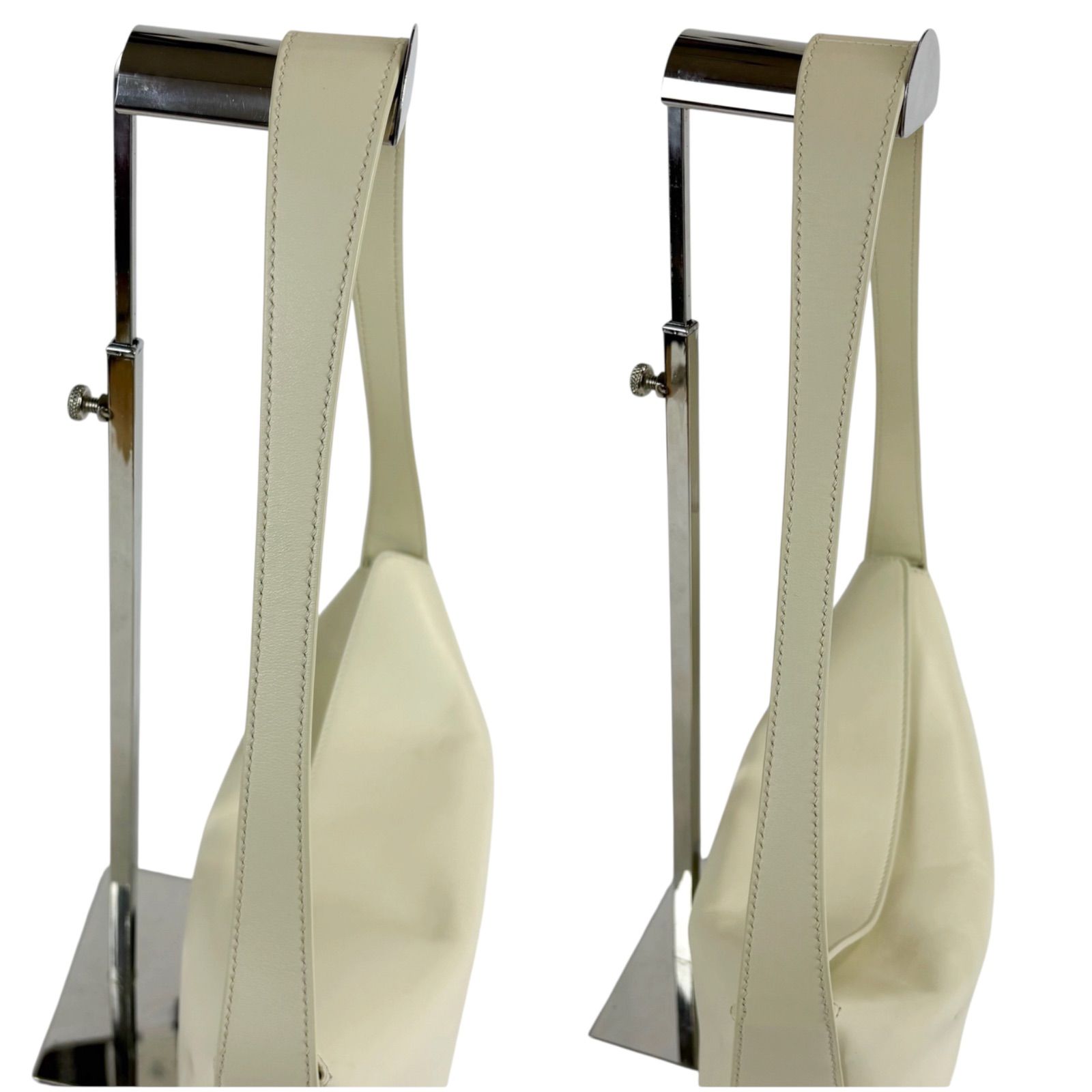 AESTHER EKME エスター エクミSOFT BAGUETTE BAG ホワイト アイボリー 