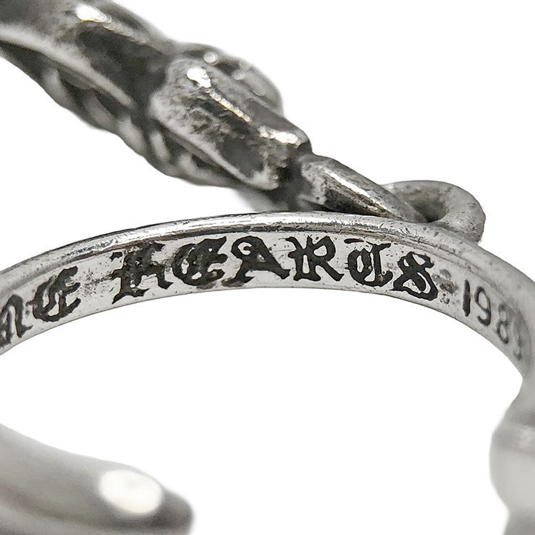Chrome Hearts クロムハーツ No5 DAGGER #5 ダガーフープ ピアス SV925