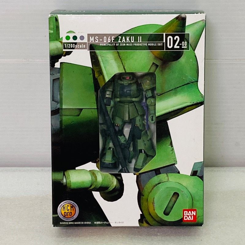 バンダイ 1/200スケール HCM-Pro MS-06F ザクII 02-00 BANDAI ZAKU 