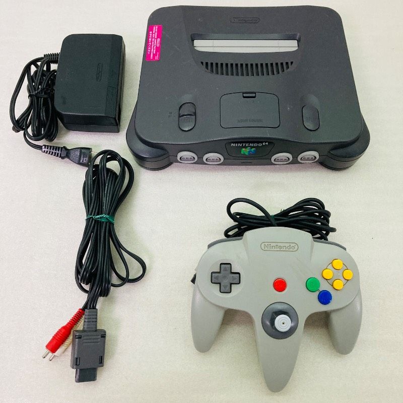 【動作確認済】【拡張パック付き】任天堂 Nintendo 64 本体 NUS-001ブラック ニンテンドー KK10