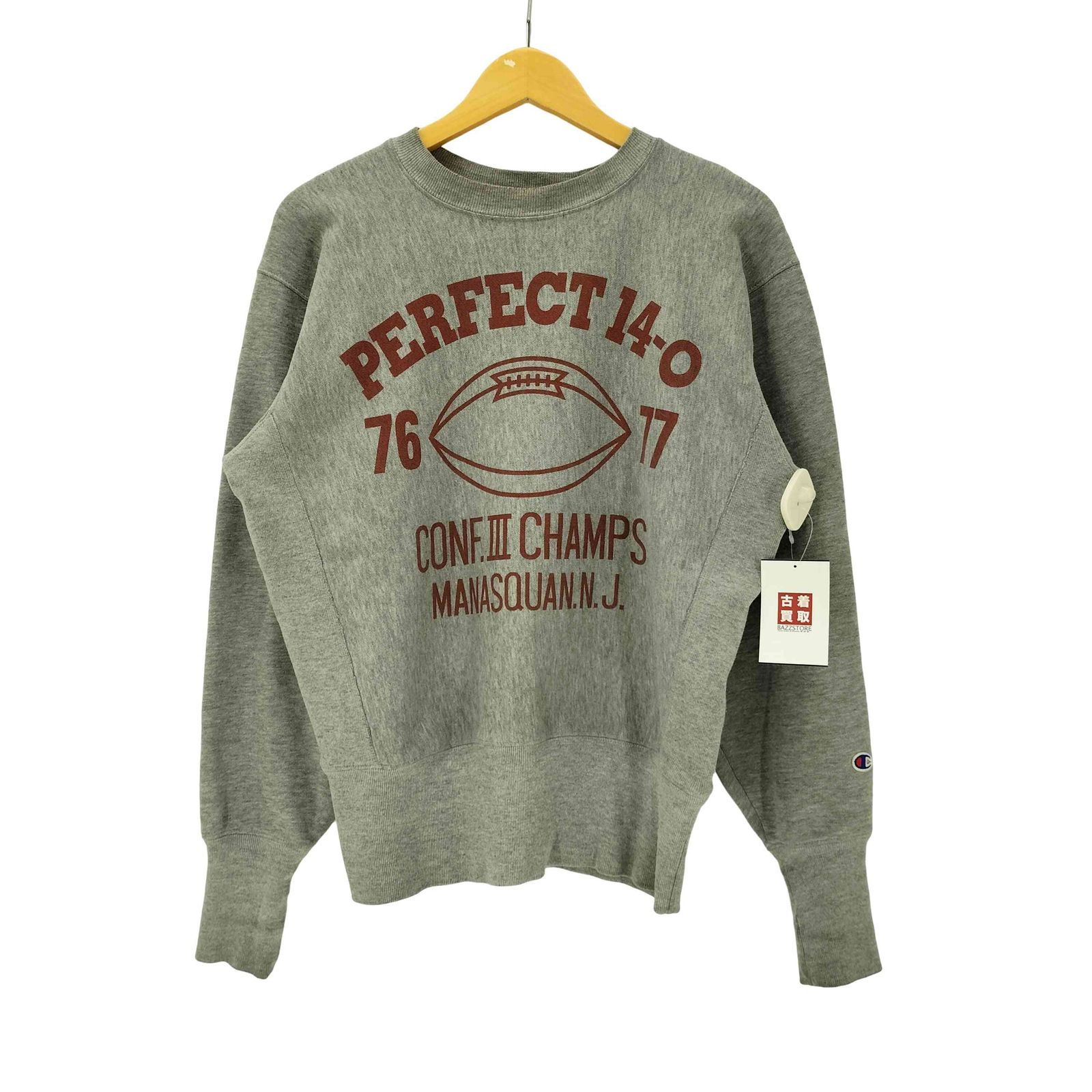 チャンピオン Champion コラボ 青単色タグ 復刻 REVERSE WEAVE クルー 
