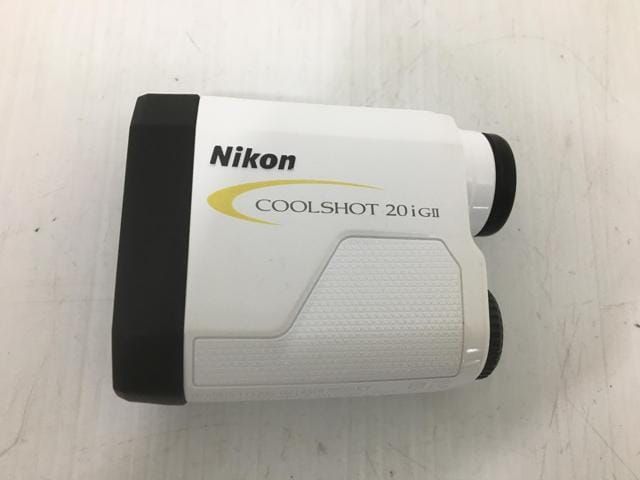 返品OK 【中古ゴルフ用品】【超美品】ニコン レーザー距離計 COOLSHOT(クールショット) 20i GII