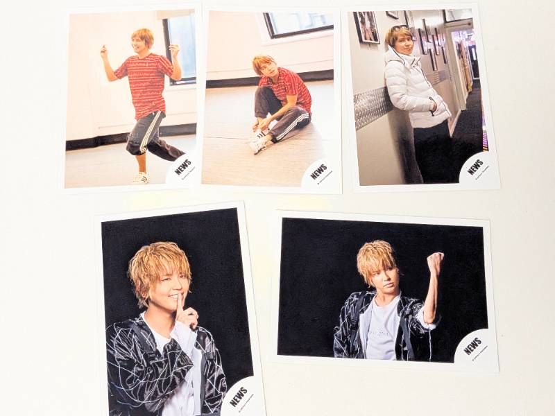 手越祐也 NEWS時代 2015-2019年 公式写真 計65枚セット まとめ売り