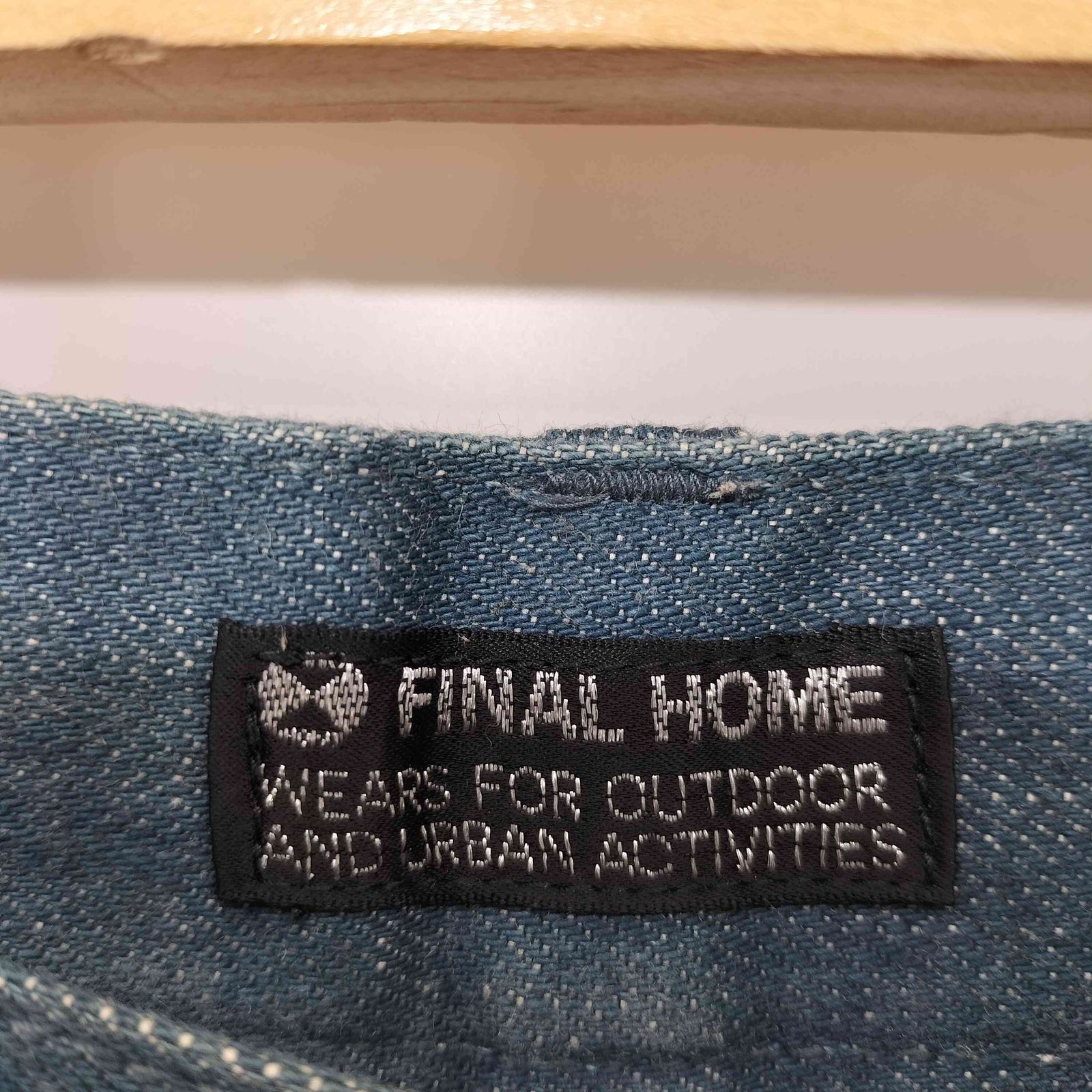 ファイナルホーム FINAL HOME 00s Y2K archive 切替 サバイバル デニム