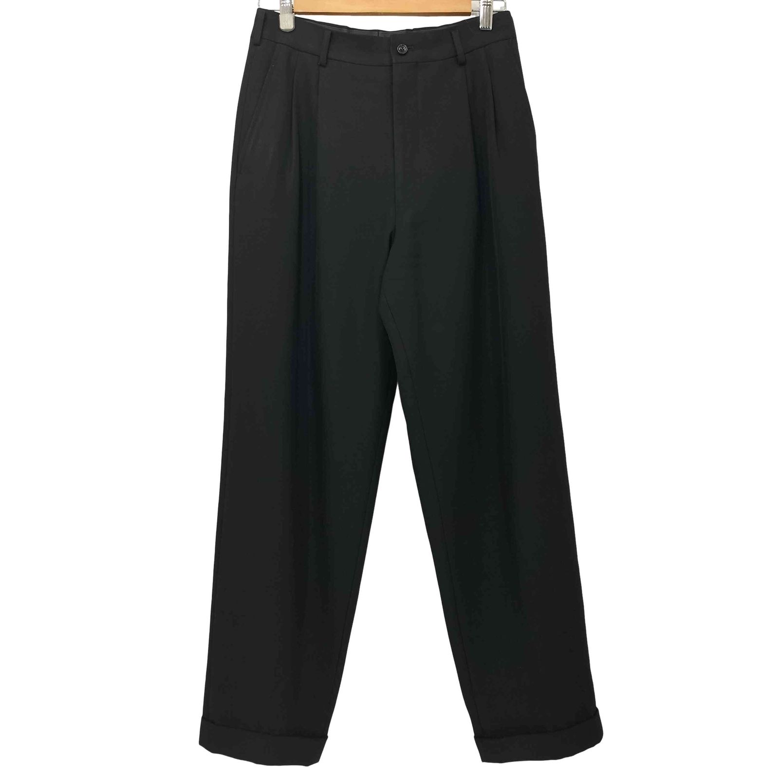 コムデギャルソンオム COMME des GARCONS HOMME 98AW 田中オム 2タック ワイドウールスラックス メンズ JPN：S