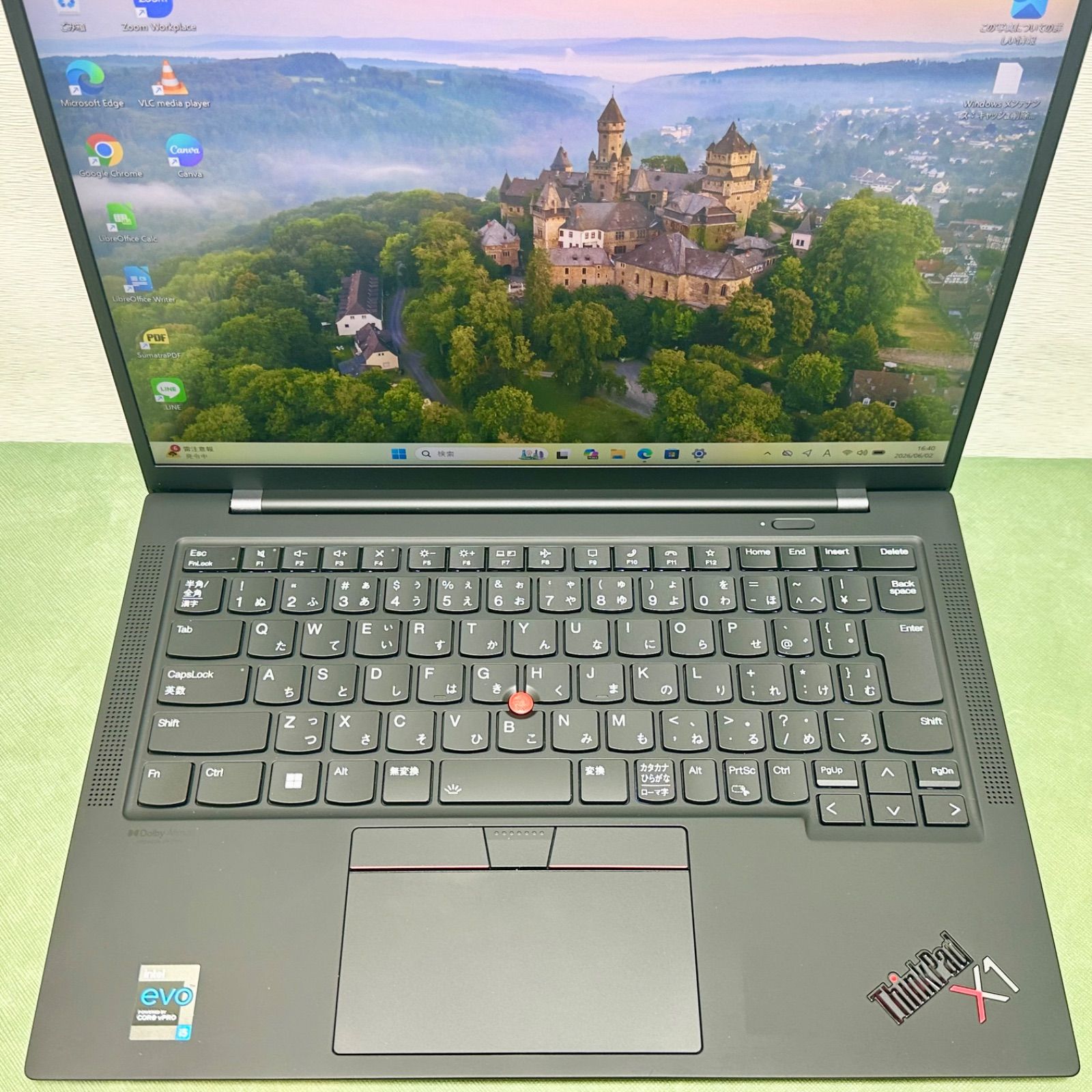 美品 レノボ ThinkPad X1 Carbon Gen9 i5 11世代 中古 ノートパソコン／ThinkPad X1 Carbon Gen 9／第11世代 i5-1145G7