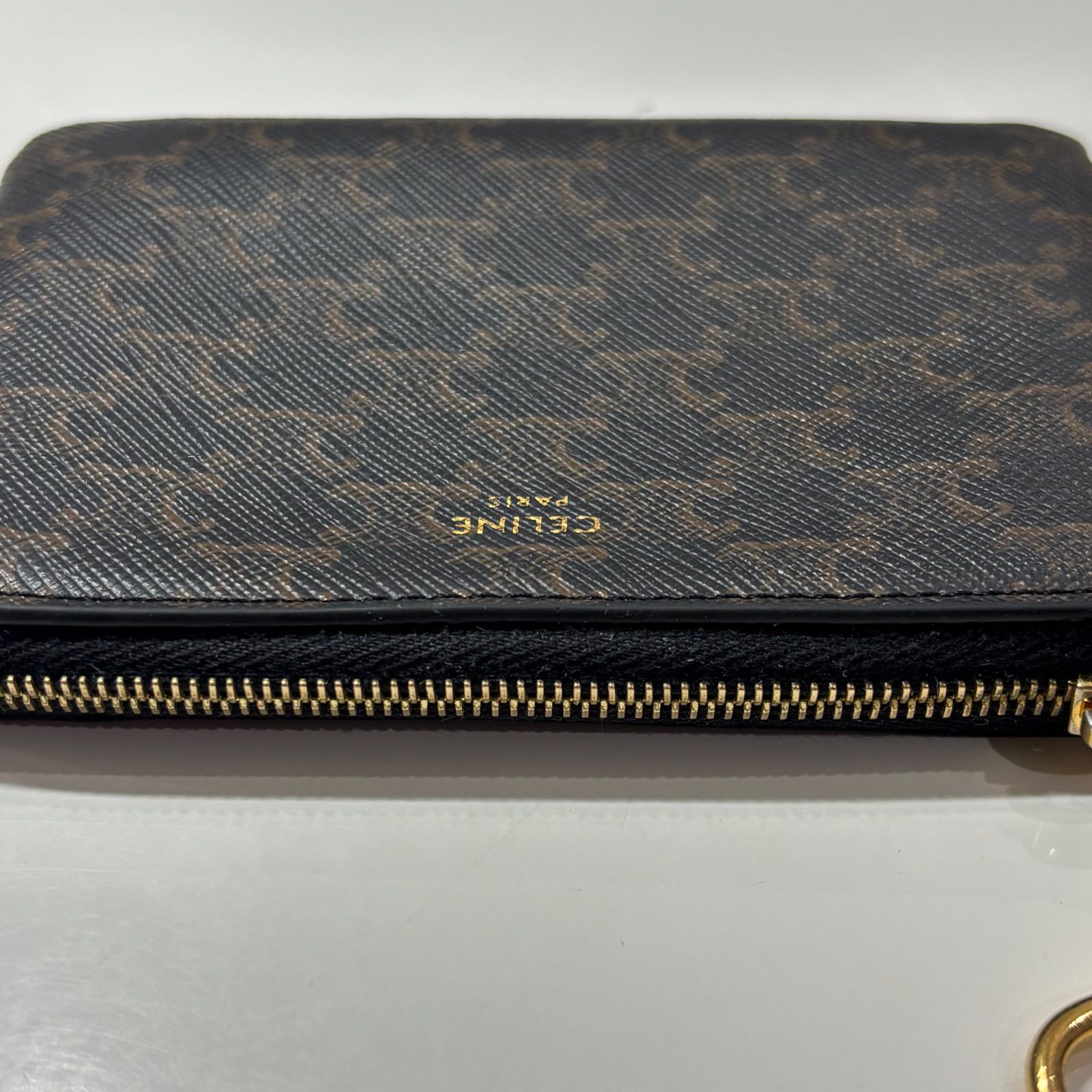 創業記念SALE❗️【美品】CELINE セリーヌ フック付き コイン＆カード