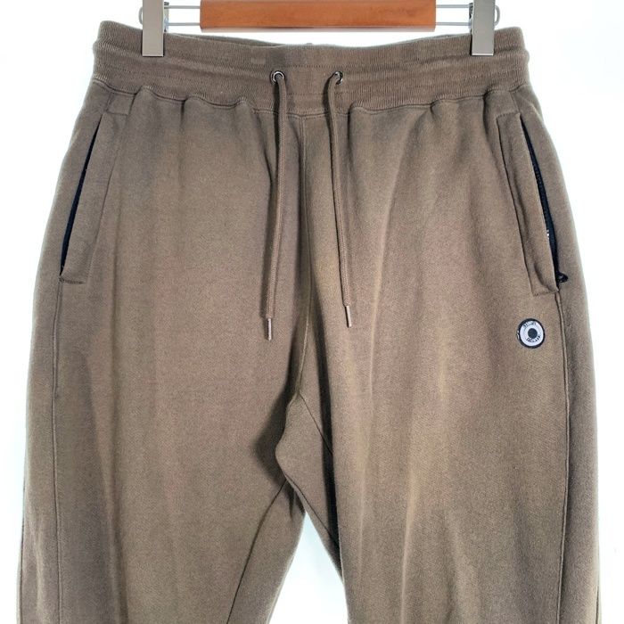 EXAMPLE エグザンプル ROUND LOGO PATCH SIDE BUTTON SWEAT PANTS
