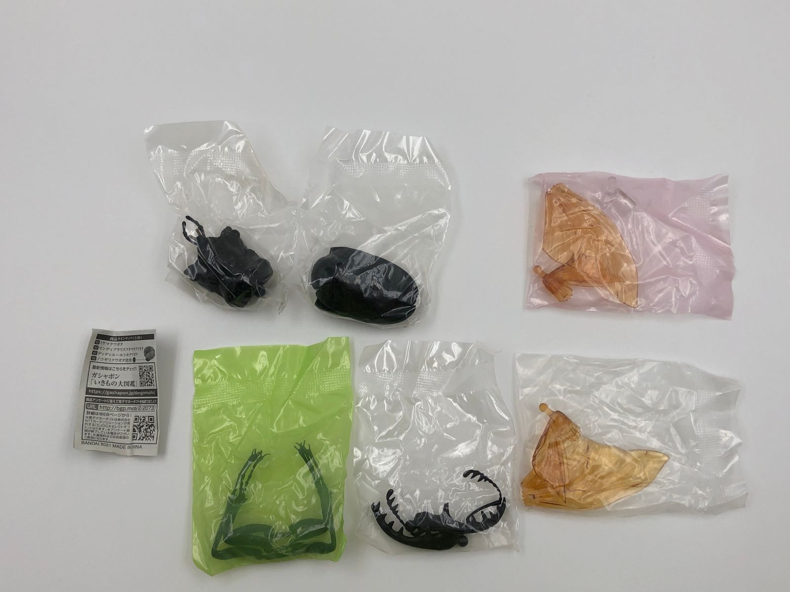 ♪) カプセルトイ トレーディング フィギュア ミヤマクワガタ いきもの 