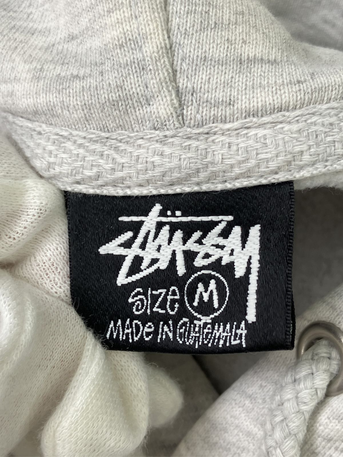 stussy ステューシー パーカー M グレー コットン スウェット プル 