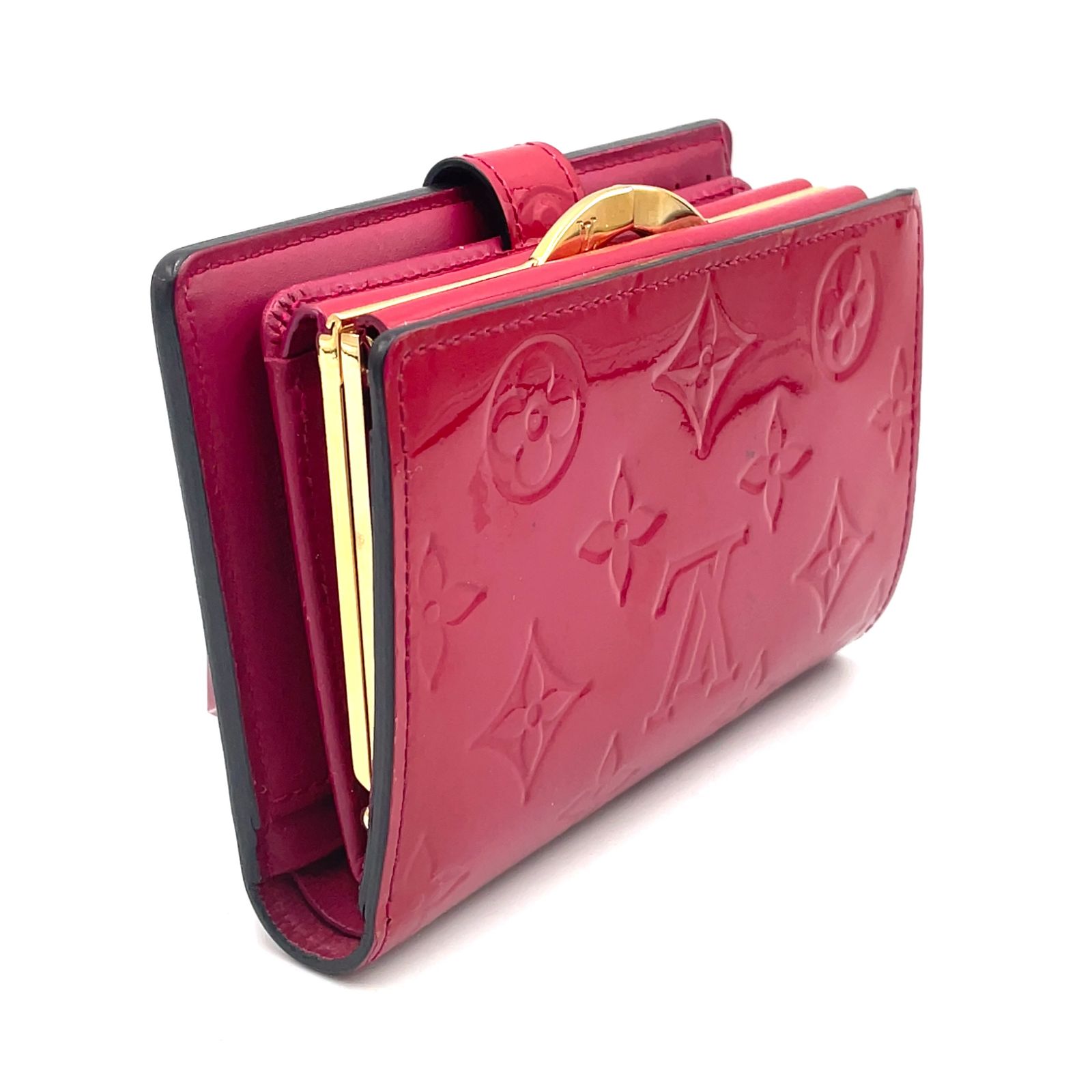 新着】LOUIS VUITTON ポルトフォイユ ヴィエノワ モノグラムヴェルニ