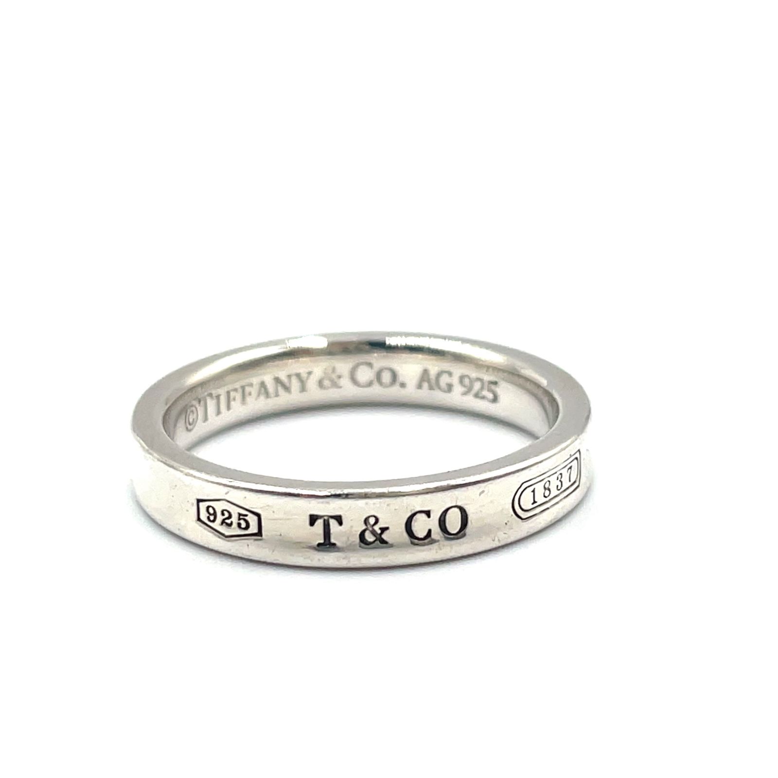 新着】TIFFANY & Co. 1837ナロー AG925 シルバー 指輪 - メルカリ