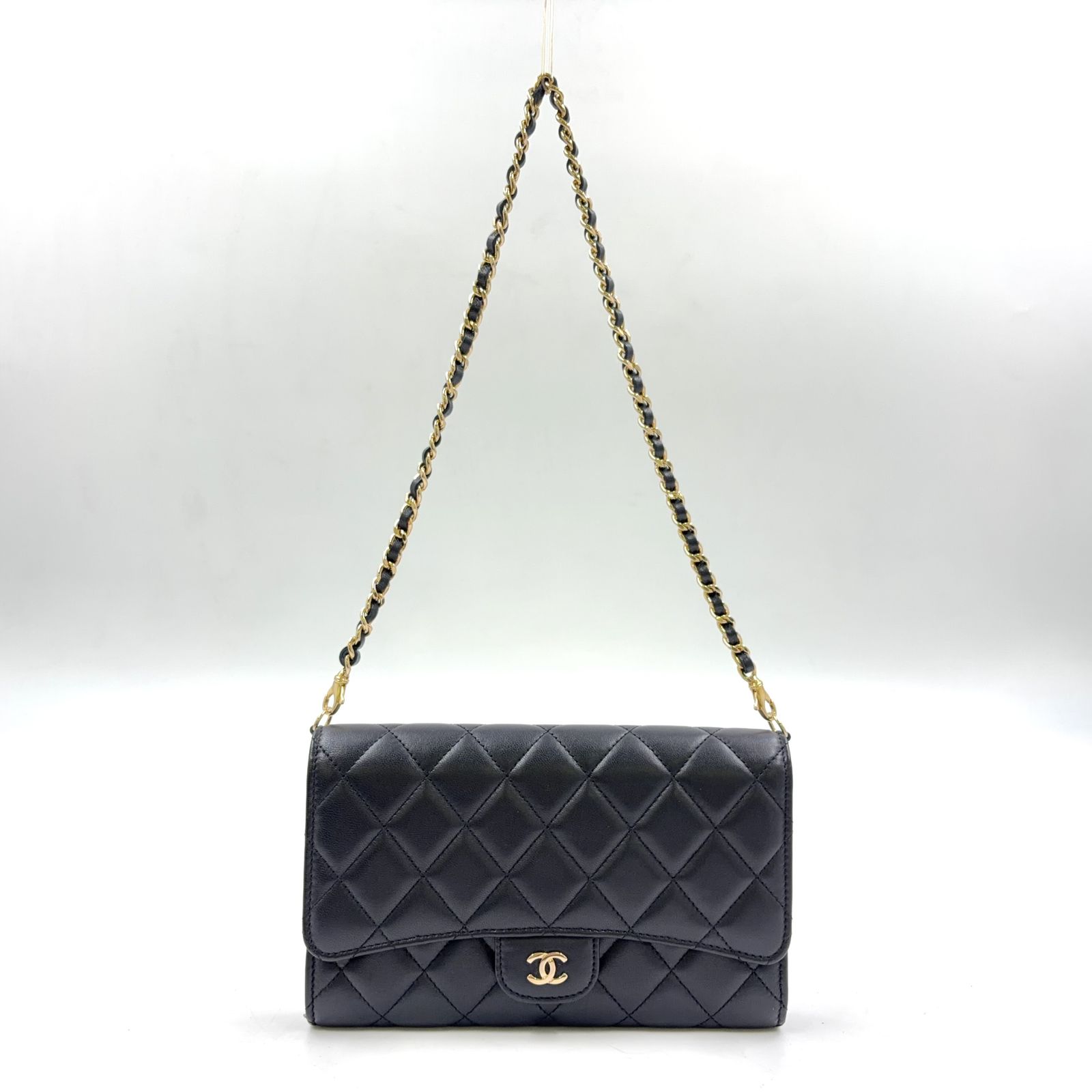 新着】CHANEL マトラッセウォレット シリアルナンバー22番台 