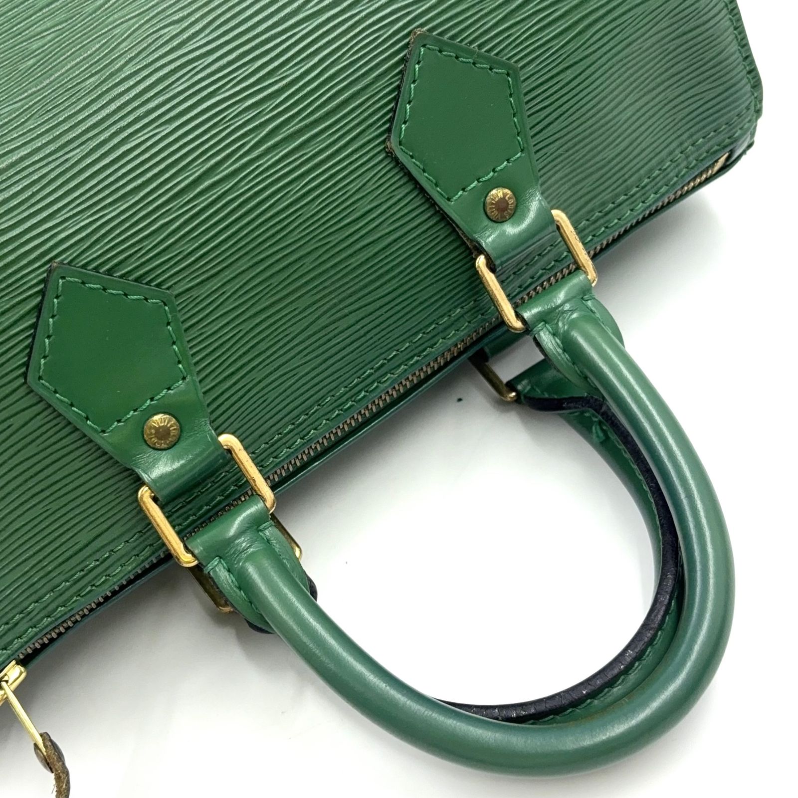 新着】LOUIS VUITTON スピーディ25 エピ エピ ボルネオグリーン レザー