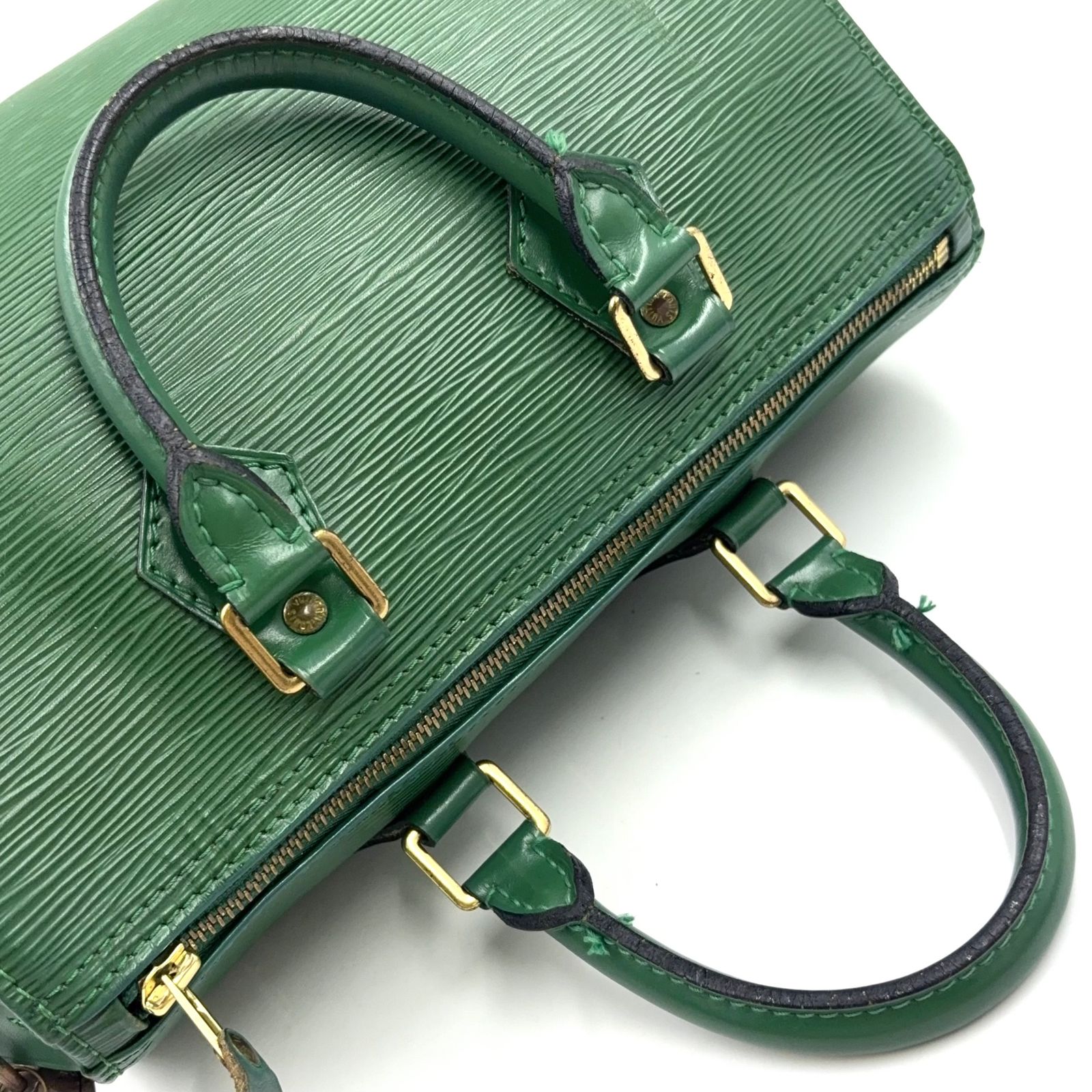 新着】LOUIS VUITTON スピーディ25 エピ エピ ボルネオグリーン レザー