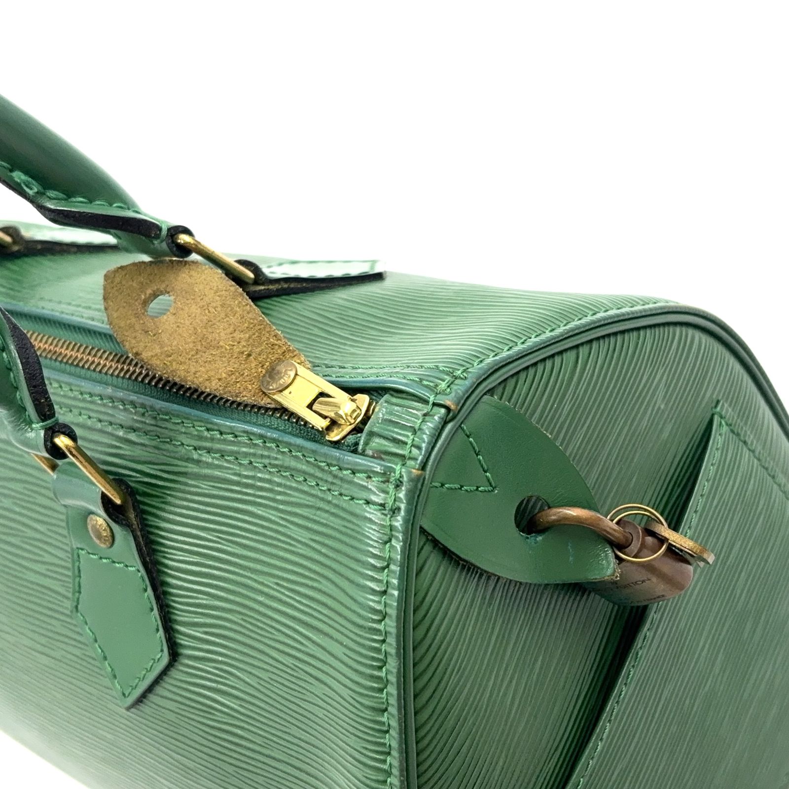 新着】LOUIS VUITTON スピーディ25 エピ エピ ボルネオグリーン レザー