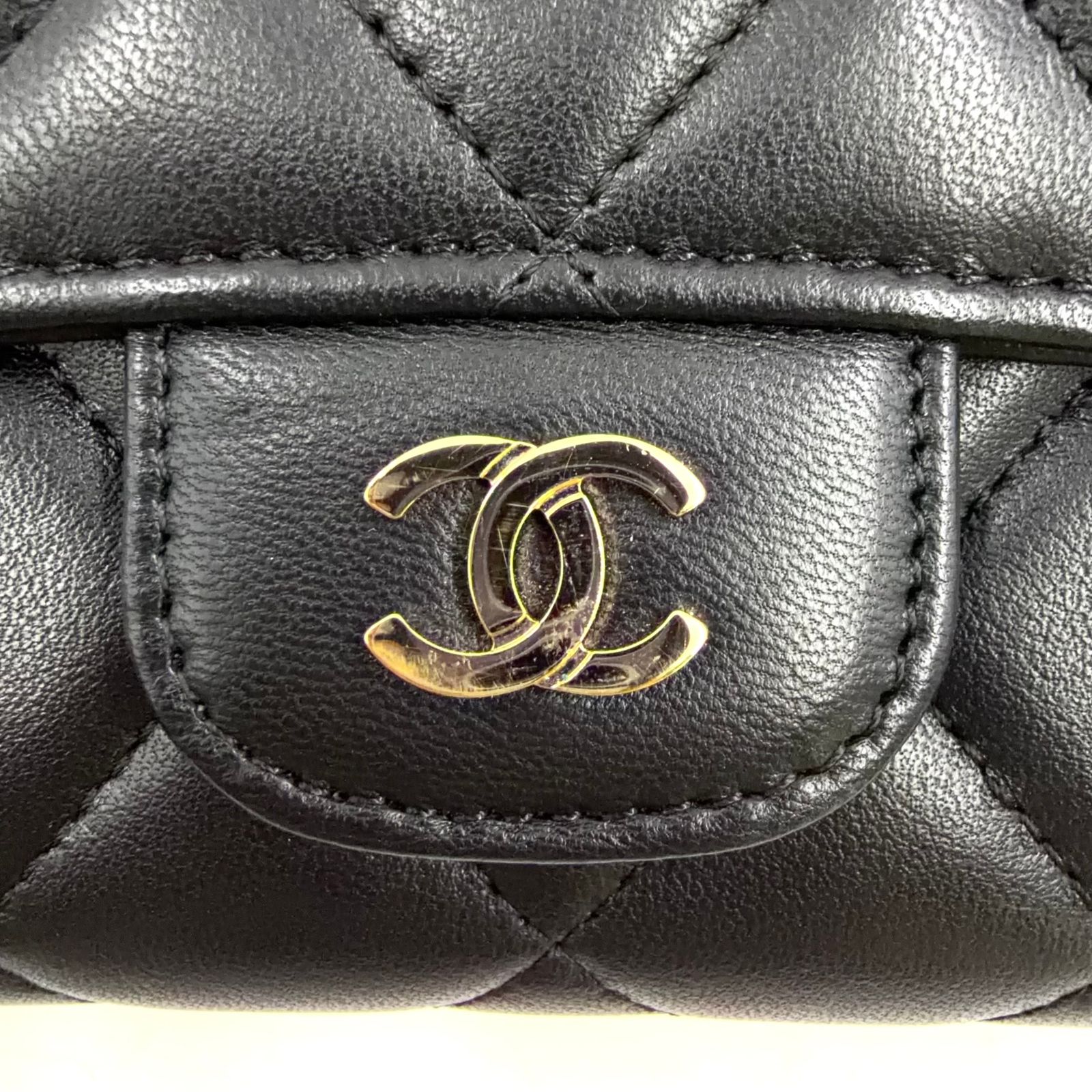 新着】CHANEL マトラッセウォレット シリアルナンバー22番台 