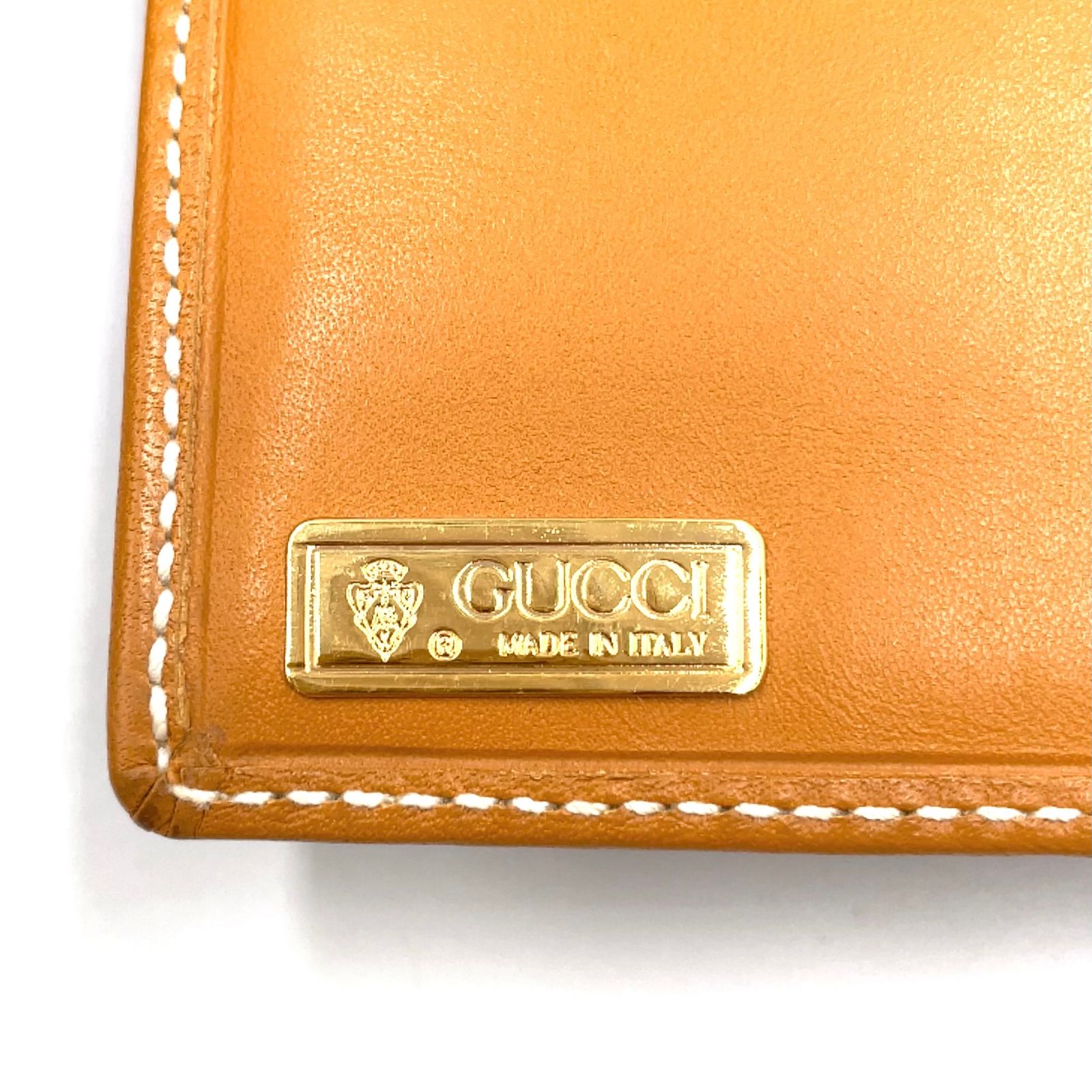 新着】GUCCI マイクロGG モノグラム レザー、PVC イエロー、ベージュ