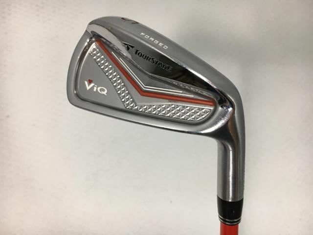 返品OK 【中古ゴルフクラブ】(6本セット)ブリヂストン ツアーステージ ViQ フォージド アイアン 2012 ツアーAD AD-50 5～9.P