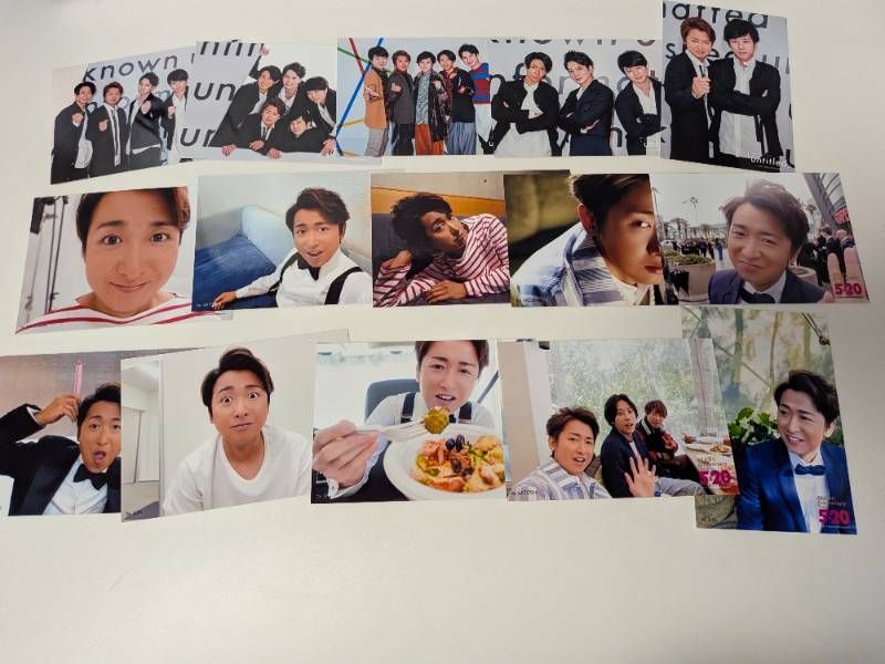 嵐 大野智 公式写真 計122枚セット まとめ売り - メルカリ