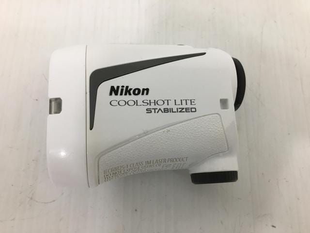 返品OK 【中古ゴルフ用品】ニコン レーザー距離計 COOLSHOT LITE(クールショットライト) STABILIZED
