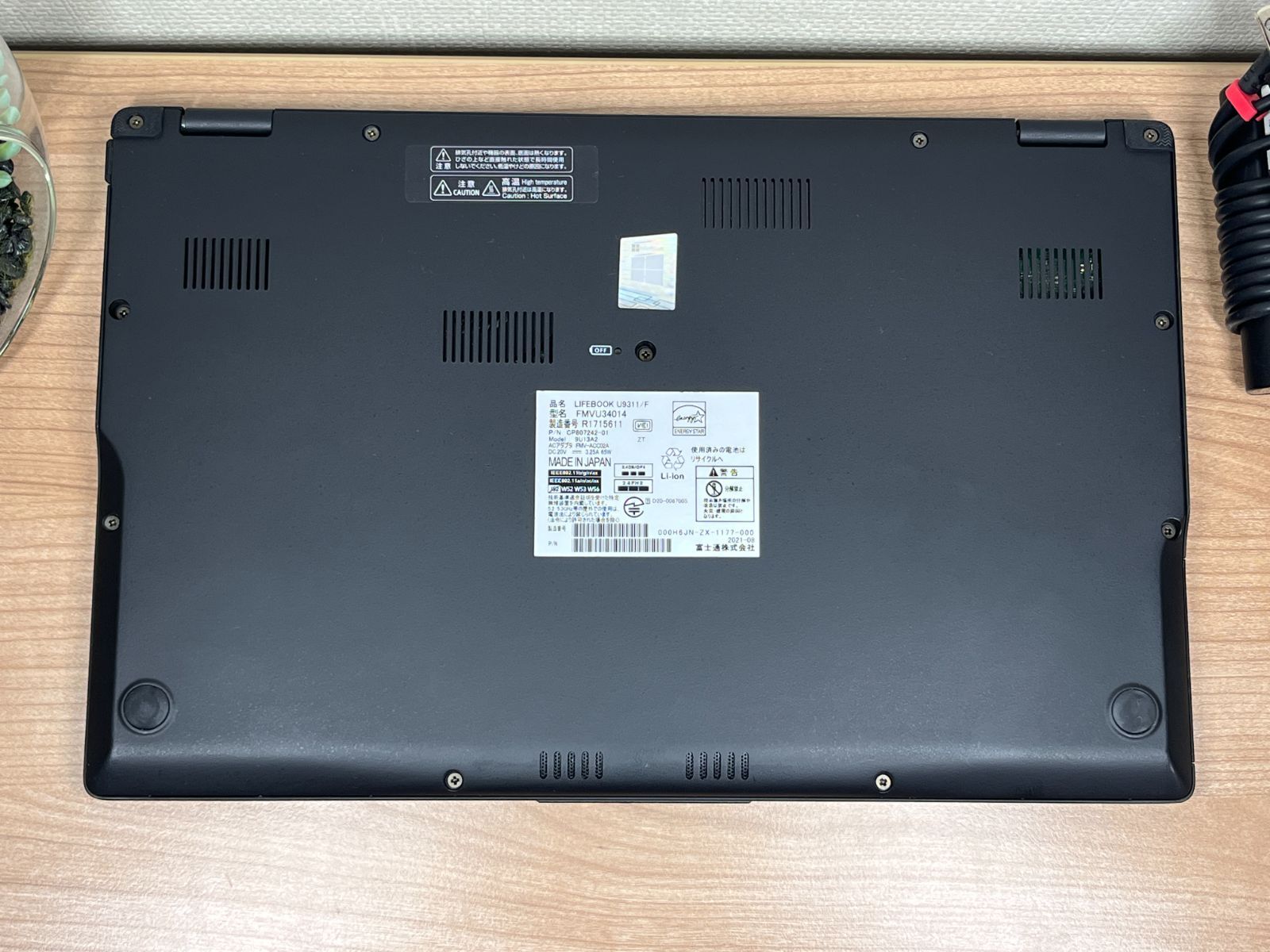 美品 Fujitsu Lifebook U9311/F 第11世代i5 16GB 0.9kg - メルカリ