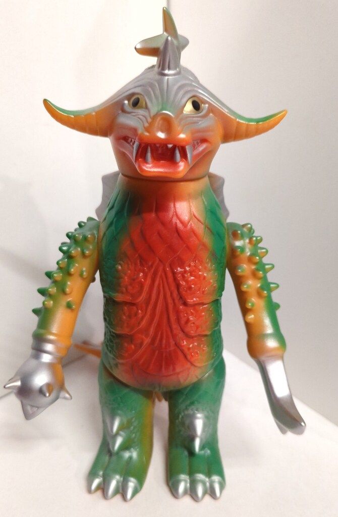B-CLUB ブルマァクの復刻版怪獣シリーズ バラバ B-CLUB 新・復刻版怪獣シリーズ ブルマァク バラバ オレンジ成型 1943
