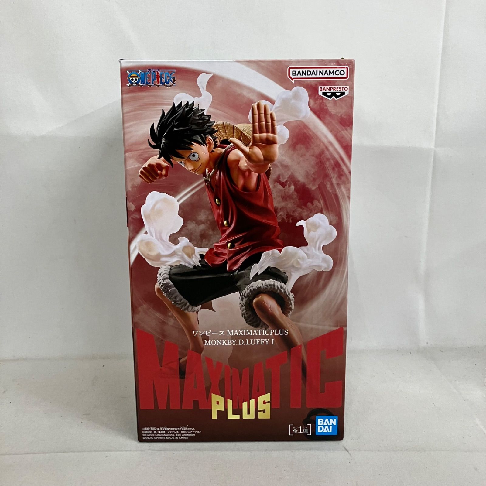 未開封 ワンピース MAXIMATIC PLUS モンキー・D・ルフィ l フィギュア 
