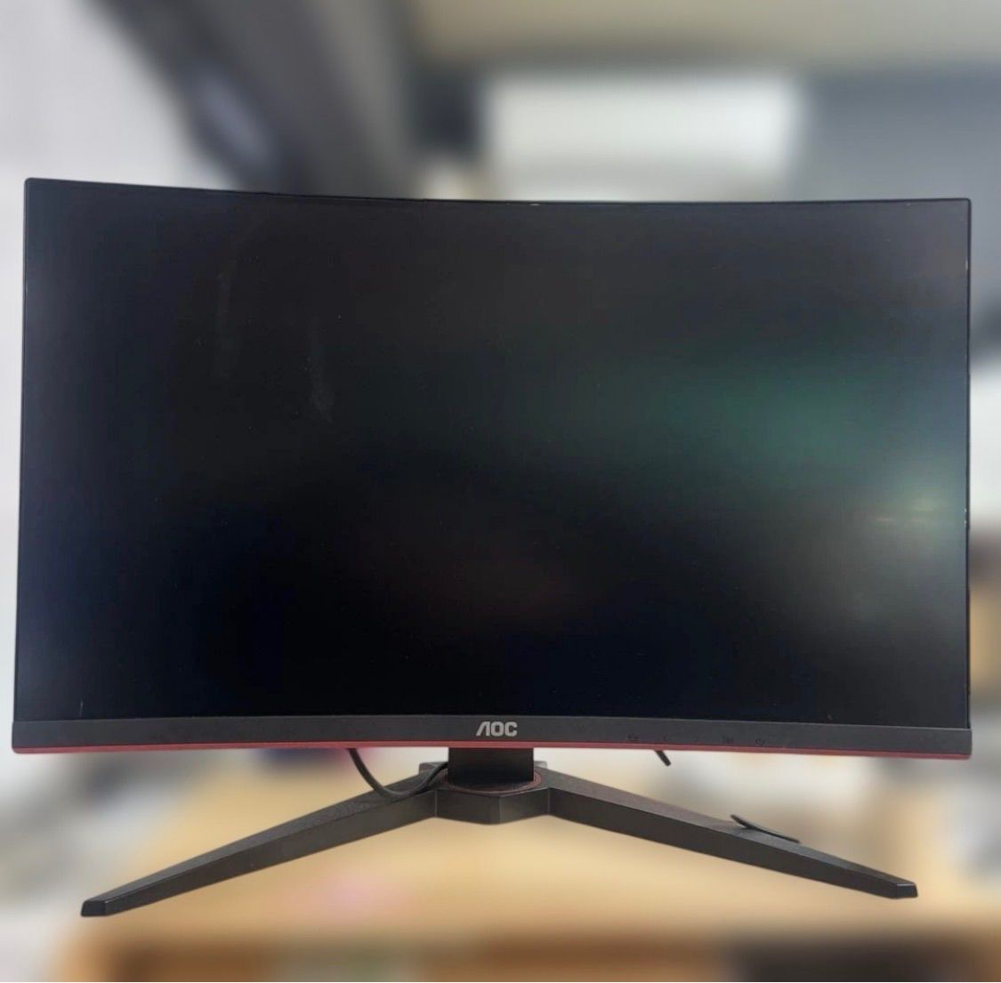 AOC 湾曲ゲーミングモニター : ワイド液晶ゲーミング曲面モニターの