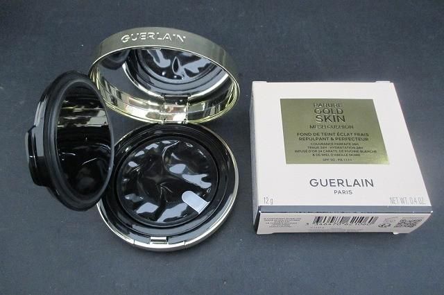 未使用 コスメ ゲラン GUERLAIN パリュール ゴールド スキン メッシュ クッション 00C ファンデーション