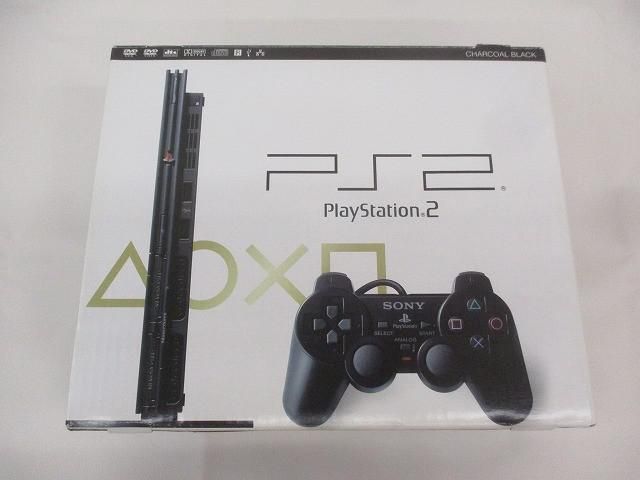 中古品 ゲーム プレイステーション2 PS2 本体 SCPH-75000 動作品 箱