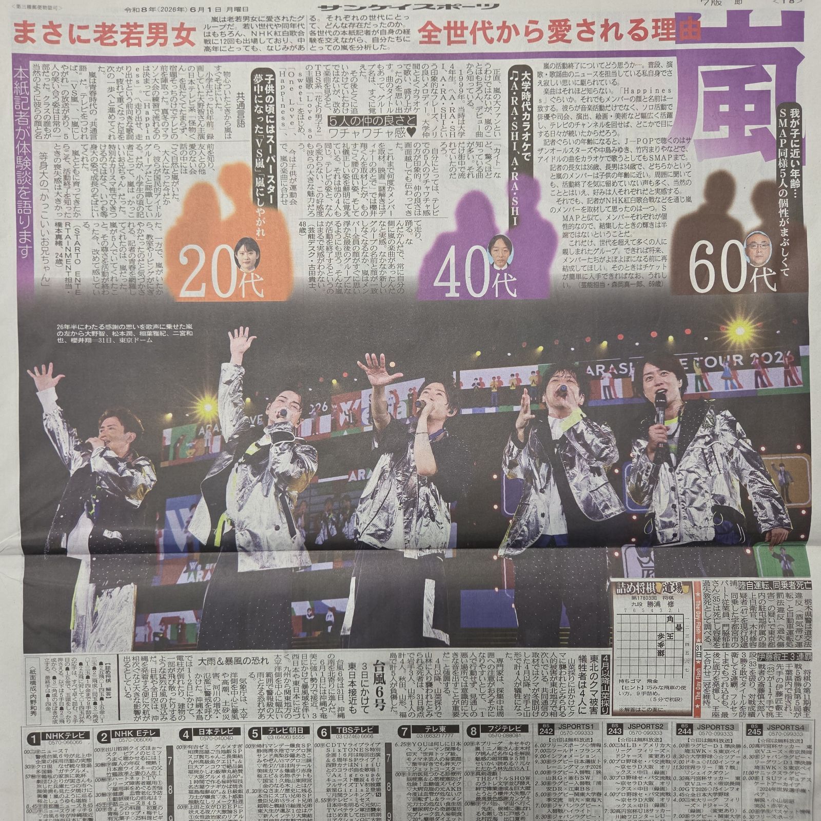 匿名配送！送料込み！ 6月1日 朝刊 スポーツ紙全3社 - メルカリ