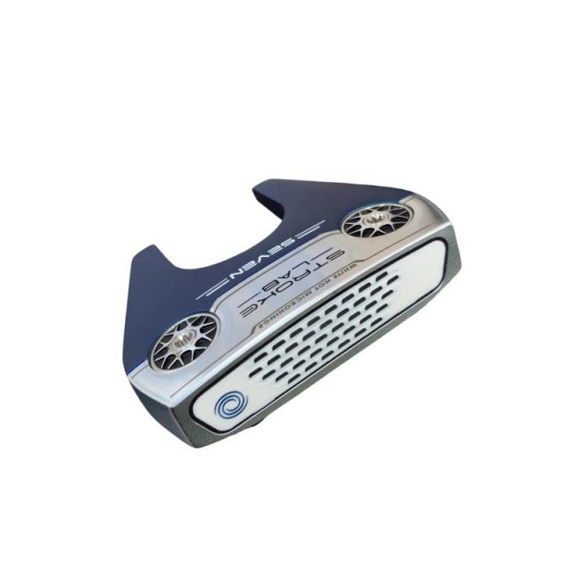 【中古】 オデッセイ STROKE LAB SEVEN(シルバー/ネイビー) 32インチ レディース パター PT STROKE LAB (フレックスその他) レディース 女性用 右利き 右用 Bランク ゴルフクラブ