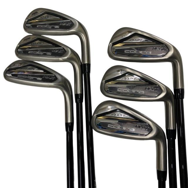 中古】 コブラ cobra DS-ADAPT MAX 7S レディース アイアンセット IR